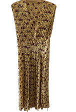 Zara Yellow Floral Dress Size Small. Never Been Worn Excellent Condition