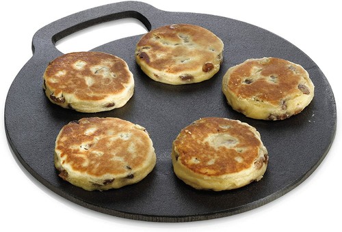 Round baking stone cast iron - baking,