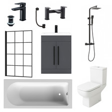 Bathroom Suite Bath Tub Vanity