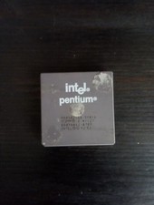 Intel Pentium 166 MHz CPU — A80502166 (Socket 7) — VR / Vintage Processor (Used)