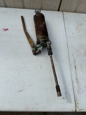 Tecalemit vintage large lever grease gun lorry tractor car USED
