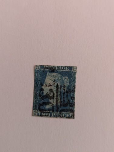 1840 two penny blue stamp - two-penny,