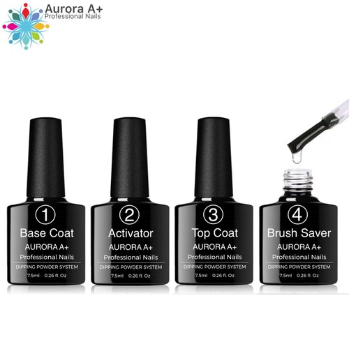 4pcs dipping nail powder - 4pcs,