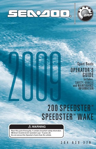 Sea doo owners - owners, book