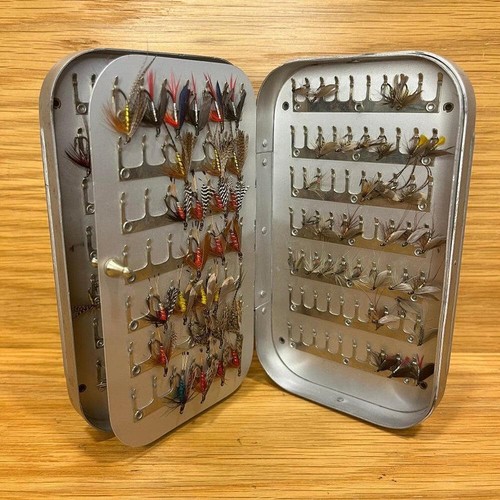 Vintage hardy fly - hardy, box
