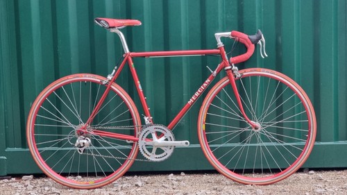 Vintage mercian road bike - road,