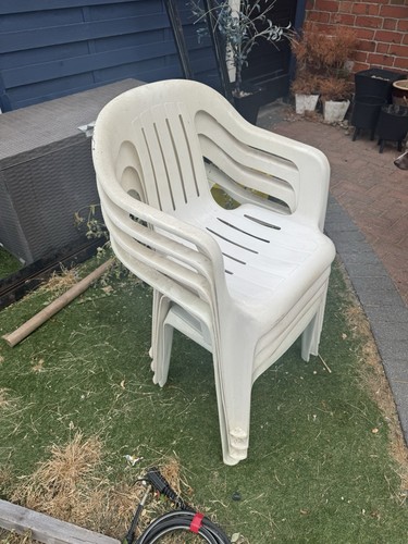 Outdoor plastic garden - outdoor, chairs