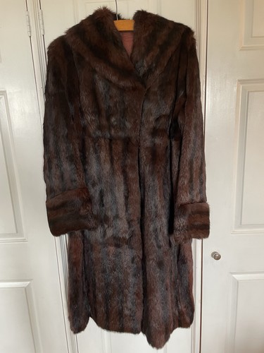 Vintage real fur coat possibly - fur,