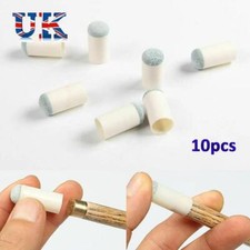 10Pcs/pack Replacement Cover Billiards Cue Tips Slip-on Pool Cue Stick  Snooker