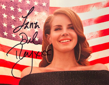 LANA DEL REY Signed 8x10"