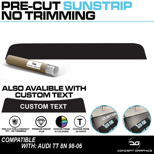 Pre cut sunstrip compatible - pre,
