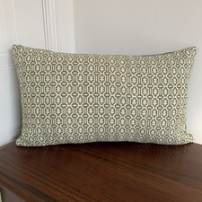 Sanderson Fabric Cushion Cover MATMI (CARDAMOM) ~  50cm x 30cm Small Scale Weave