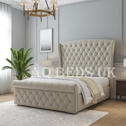 New winged bed frame - new,