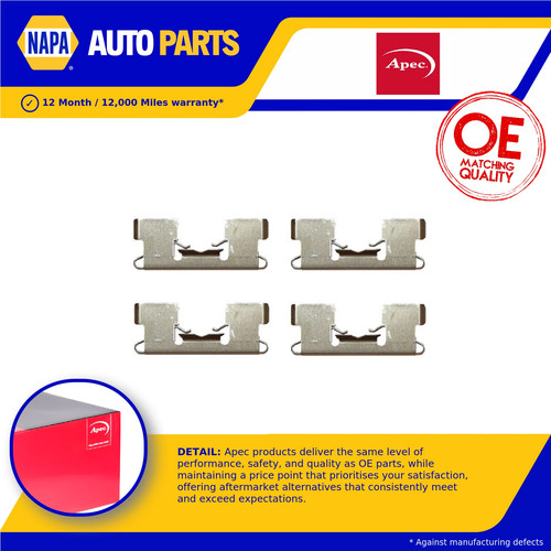 Brake pad fitting - kit, fits
