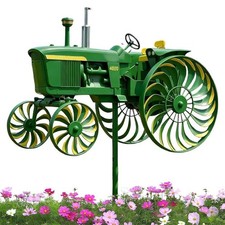 Garden Wind Spinner, Green