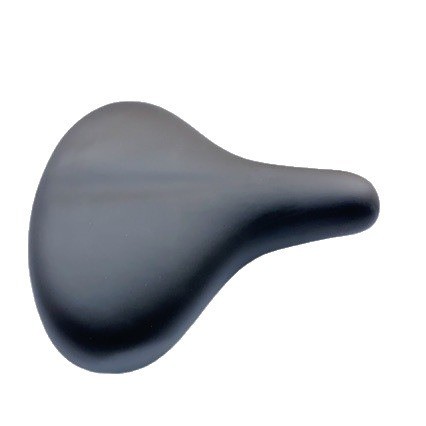 Black exercise bike saddle - black,