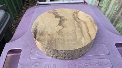 English oak bowl blank - english,