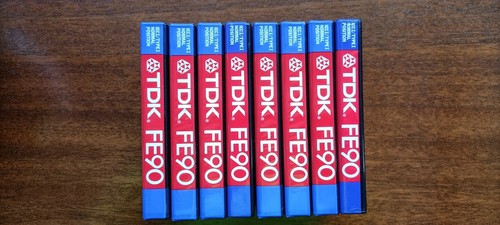 Tdk fe90 audio cassette tape - audio,
