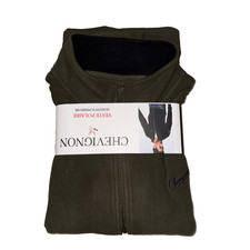 Chevignon Men’s Olive Green Fleece Jacket 2XL NWT