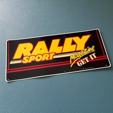 Rally Sport Magazine Sticker -