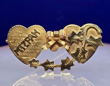 Antique 9ct Gold Mizpah Brooch