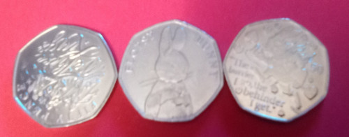 50p coins floppsy with xmas - 3,