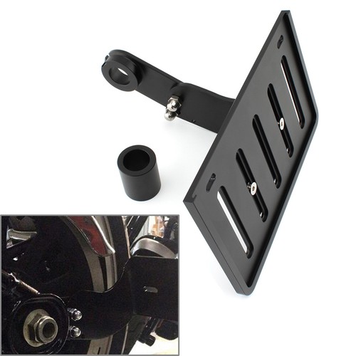 Side mount license plate - side,