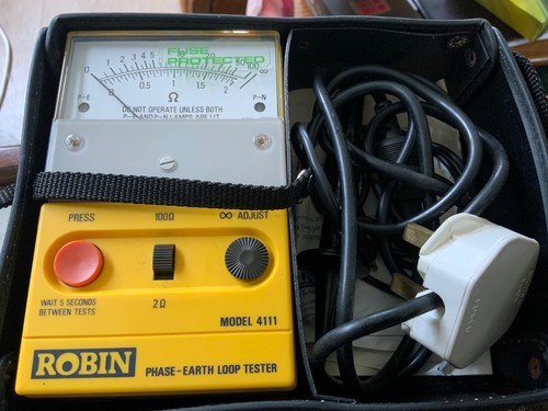 Robin phase earth loop - phase,