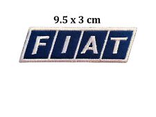 FIAT car Sports Racing Iron Sew on embroidered Patch Badge Jacket Leather N-149