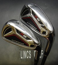 Set of 2 TaylorMade R9 SuperMax 5 & 6 Irons Regular Graphite Shafts Elite Grips