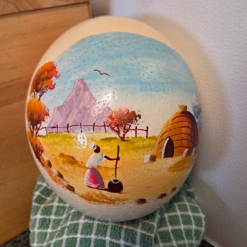 Vintage hand painted blown - vintage,