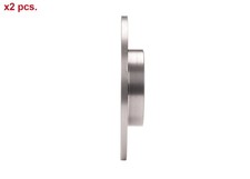 X2 PCS REAR BRAKE DISC ROTORS