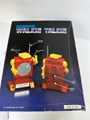 Vintage 80s space toy robots - vintage,