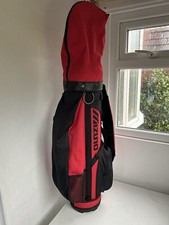 Mizuno Cart Bag Red 6 Way
