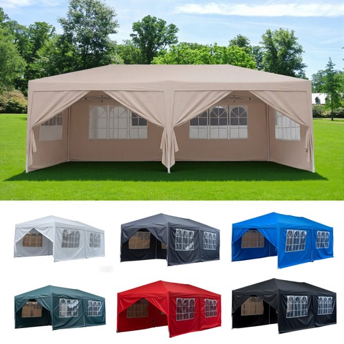 3x6m pop garden gazebo - 3x6m, up