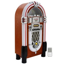 Retro Floor Standing Jukebox Music Player, MP3, Bluetooth, CD,