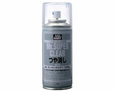 Mr.Super Clear Matt Spray (170ml) B514 - MrHobby modellismo