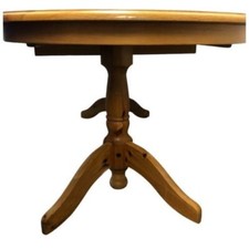 Solid Oval Pine Table