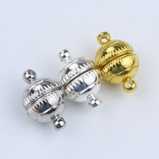 10pcs 8mm/10mm Strong Magnetic Clasps for Diy Necklace Bracelet Jewellery Making