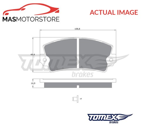 Brake pads set braking pad - brake,