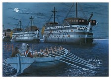 Prison Hulks. Portsmouth