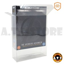 ATV Protectors 0.50mm UV Cases For 4k Ultra HD Blu Ray Box Set Steelbooks Moives