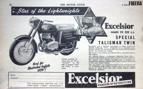 Excelsior 328cc special - excelsior,