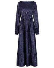 Lindy Bop Maxi Dress Blue