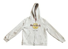Hard Rock Cafe - New York - Grey Full Zip Hoodie