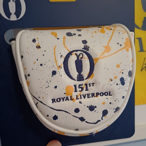 151st open mallet putter head - open,
