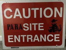 Banksy Original Road Street Sign 2000-2009 Signed 