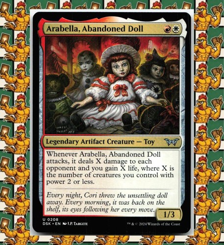 Arabella abandoned doll mtg - abandoned,