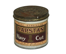 Capstan Navy Cut Tin Rare  For Supply to Crew C F at special price