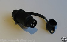 3 PIN REMOTE CONTROL TIPPER TRAILER PLUG SOCKET DIN 9680 TO FIT TO IFOR WILLIAMS